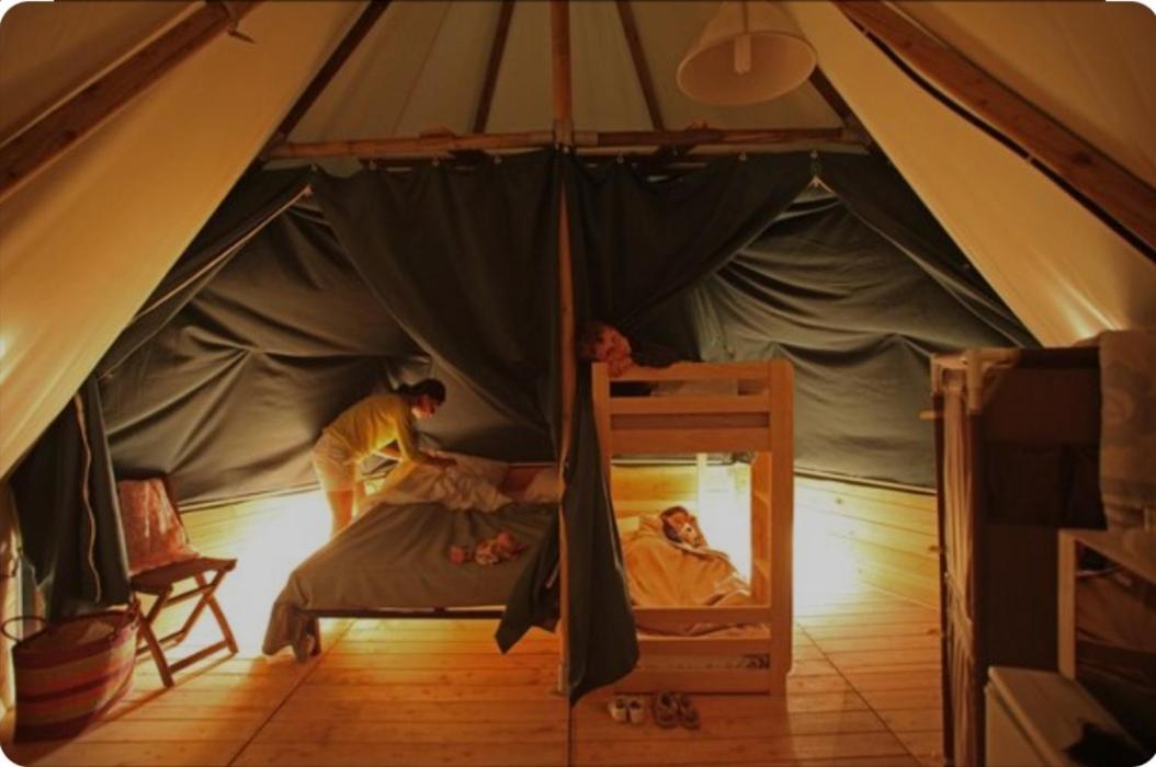 Camping Le Bois De Pins Salses-le-Chateau Exterior foto